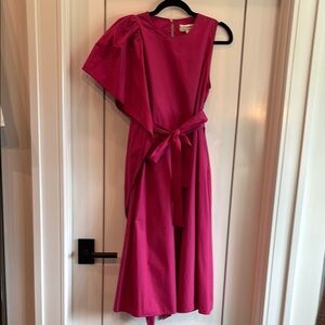 Ruffle Pink Dress